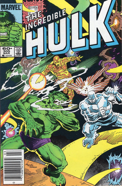 Incredible Hulk #305 News Stand Variant Mignola Cover FVF