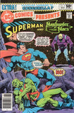 DC Comics Presents #27 Superman And Martian Manhunter! First Mongul !! News Stand Variant !!!FN