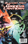 Green Lantern #51 Blackest Night FNVF