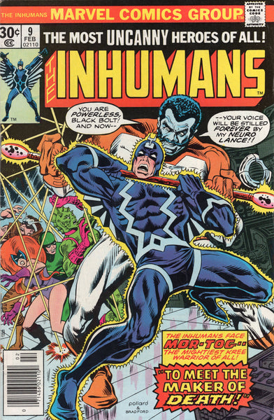 Inhumans #9 Bronze Age Kirby Reprint Issue VG