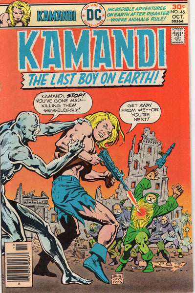 Kamandi #46 "The Wrath And The Fury!" Bronze Age FN