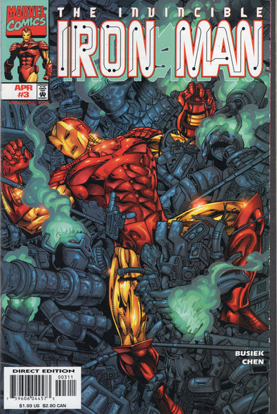 Iron Man Vol. 3 #3 The Art Of The Deal! VF