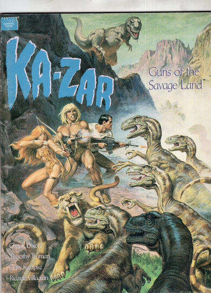 Marvel Graphic Novel Ka-Zar Guns Of The Savage Land HTF FN