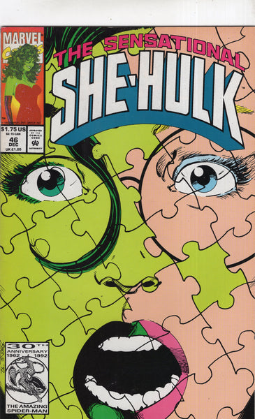Sensational She-Hulk #46 Byrne Story Art! VF