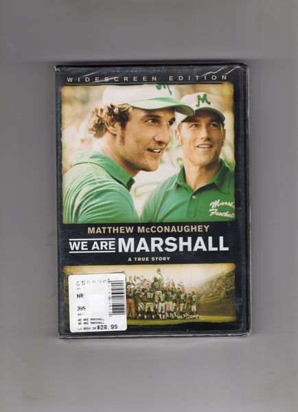 We Are Marshall DVD Matthew McConaughey Sealed New