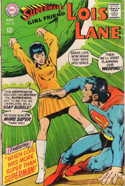 Superman's Girlfriend Lois Lane #85 Neal Adams Cover GVG