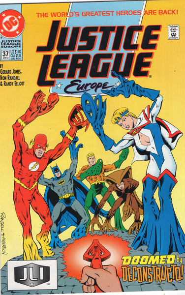 Justice League Europe #37 "Doomed By Desructo!" VF