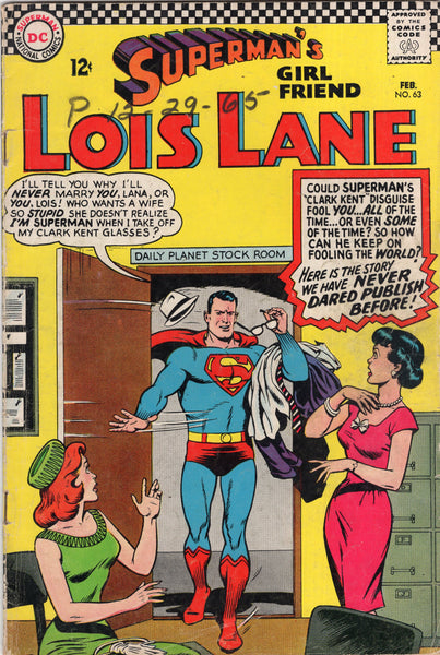Superman's Girlfriend Lois Lane #63 GVG