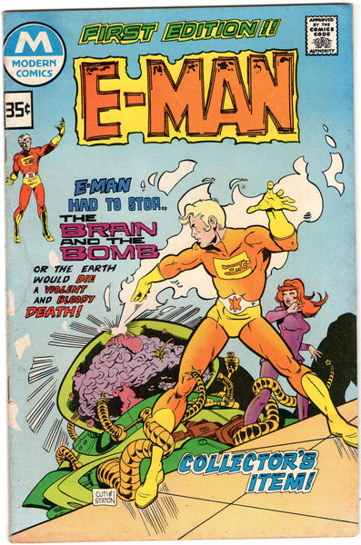 E-Man #1 Modern Comics Bronze Age Variant VG