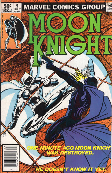 Moon Knight #9 The Midnight Man! Miler Sienkiewicz Too! VGFN