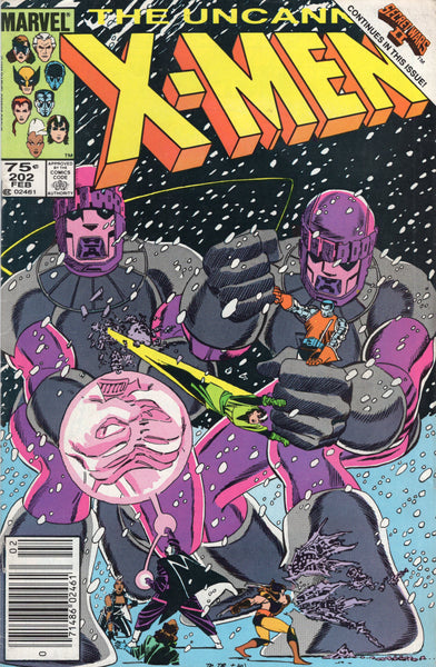 Uncanny X-Men #202 News Stand Variant FVF