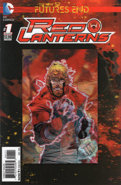 Red Lanterns #1 Futures End One Shot 3D Lenticular Cover NM-