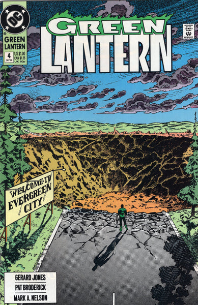 Green Lantern #4 Welcome To Evergreen City! FVF