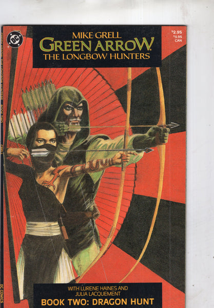 Green Arrow: The Longbow hunters Book Two Dragon Hunt Mike Grell Prestige FormatVF