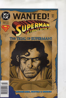 Action Comics #717 "The Trial Of Superman!" News Stand Variant FN