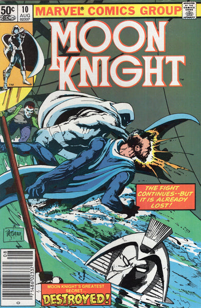 Moon Knight #10 The Midnight Man! Sienkiewicz Art! FN