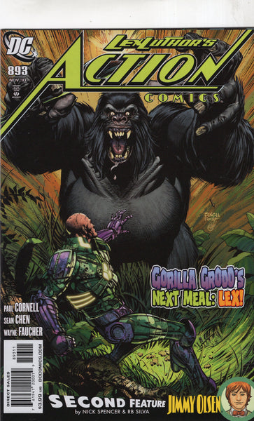 Action Comics #893 Luthor vs Grodd! VF