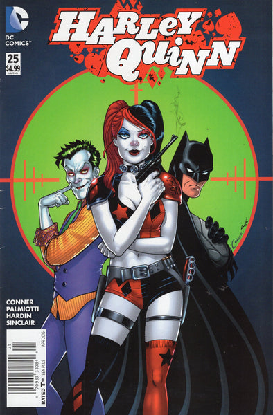 Harley Quinn #25 Joker & Batman Cover! FVF