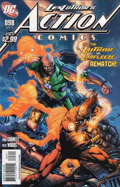 Action Comics #898 Luthor vs Larfleeze VF