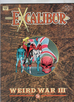 Marvel Graphic Novel Excalibur Weird War III HTF FVF