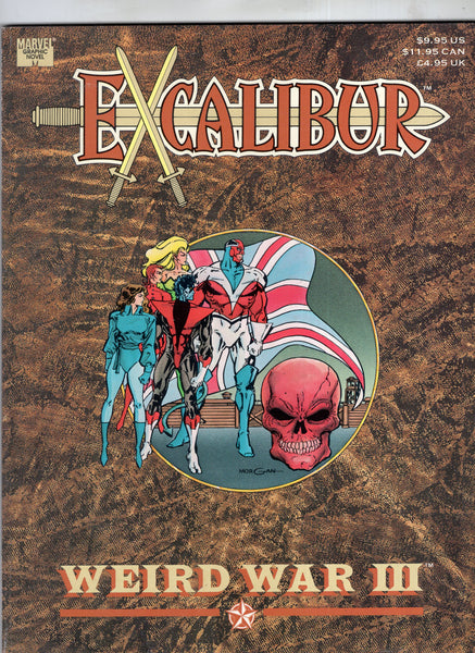 Marvel Graphic Novel Excalibur Weird War III HTF FVF
