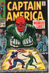 Captain America #103 The Red Skull Is At It Again! Silver Age Kirby Classic FN