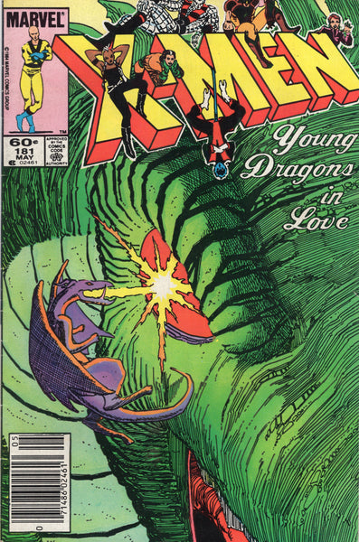 Uncanny X-Men #181 Young Dragons In Love! News Stand Variant VGFN