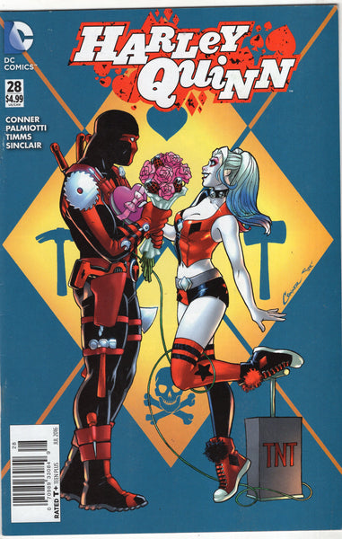 Harley Quinn #28 Aww, He Brought Harley Flowers! FVF