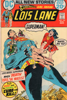 Superman's Girl Friend Lois Lane #125 "Death Rides The Wheels!" Bronze Age FN