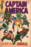 Captain America #104 Slave Of... The Skull! Silver Age Kirby Cap Key VGFN