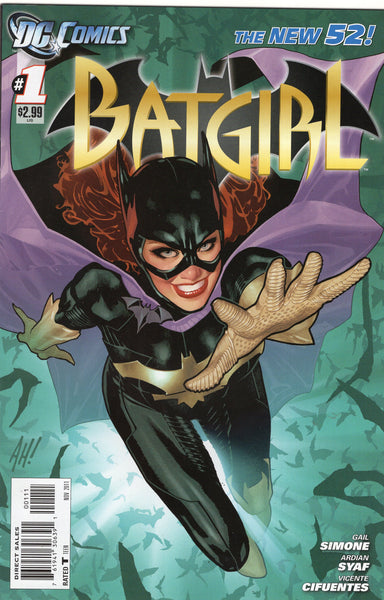 Batgirl #1 New 52 Series First Print Adam Hughes Cover (Wow!) VF