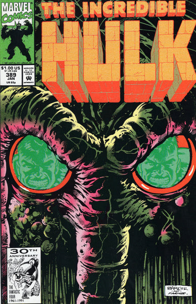 Incredible Hulk #389 The Man-Thing! VFNM