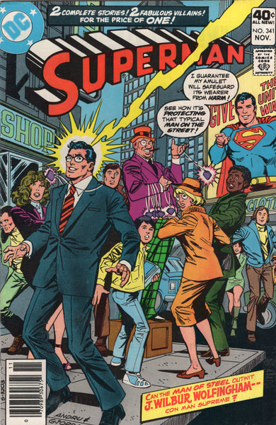 Superman #341 J. Wilbur Wolfingham? Bronze Age VGFN