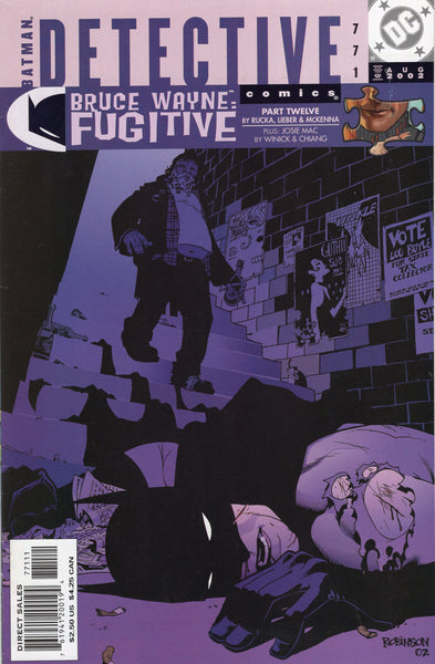 Detective Comics #771 Bruce Wayne: Fugitive! VF