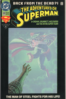Adventures Of Superman #500 "Back From The Dead?!" Black Border (the one that came in the White Bag) VF