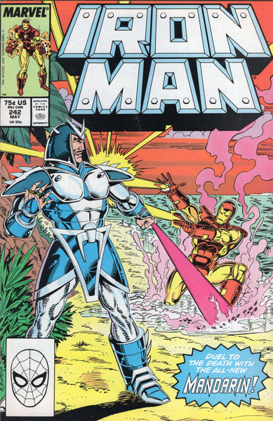 Iron Man #242 Duel to The Death With The All-New Mandarin! VF