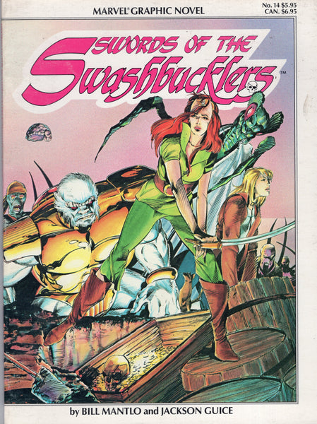 Marvel Graphic Novel #14 Swords Of The Swashbucklers HTF FVF