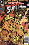 Adventures of Superman #470 "White Hot Death" News Stand Variant VF