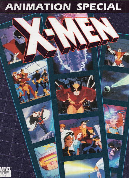 Marvel Graphic Novel X-Men Animation Special First Print HTF FN