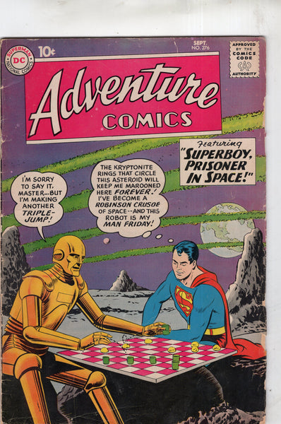 Adventure Comics #276 Superboy Prisoner! 10 Cent Cover GVG
