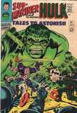 Tales To Astonish #81 Sub-Mariner and Incredible Hulk! Silver Age Key VGFN