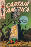 Captain America #113 Steranko Art Silver Age Key! VGFN
