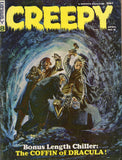 Creepy Magazine #8 The Coffin Of Dracula! Silver Age Warren Horror Mag VG