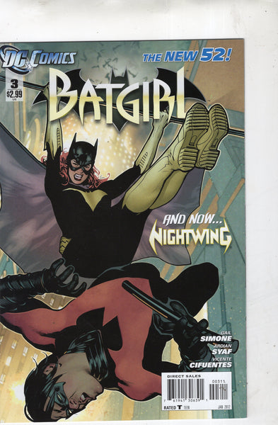 Batgirl #3 DC New 52 Series First Print VFNM