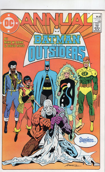 Batman And The Outsiders Annual #2 VF+