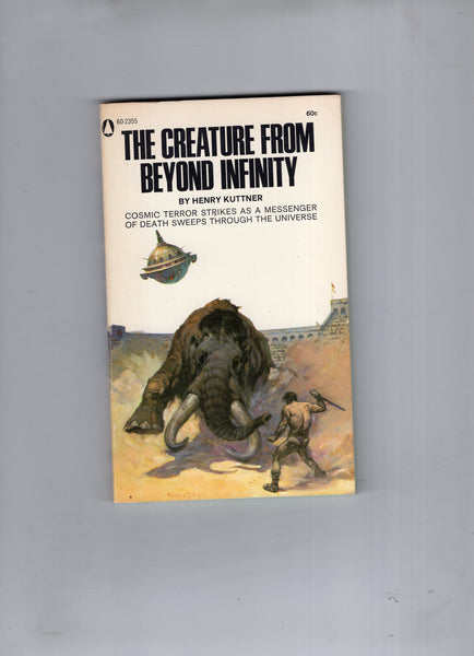 The Creature From Beyond Infinity Vintage SCi-Fi Paperback Henry Kuttner HTF Frazetta Cover VGFN