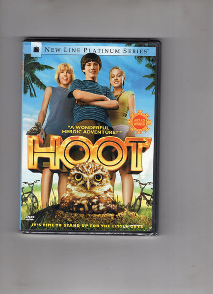 Hoot DVD Sealed New Good Kids Movie!