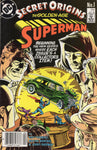 Secret Origins #1 Golden-Age Superman News Stand Variant FN