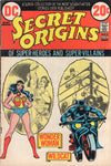 Secret Origins #3 Wonder Woman And Wildcat Bronze Age VG