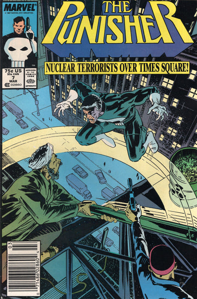 Punisher #7 "Nuclear Terrorists Over Times Square!" News Stand Variant FVF